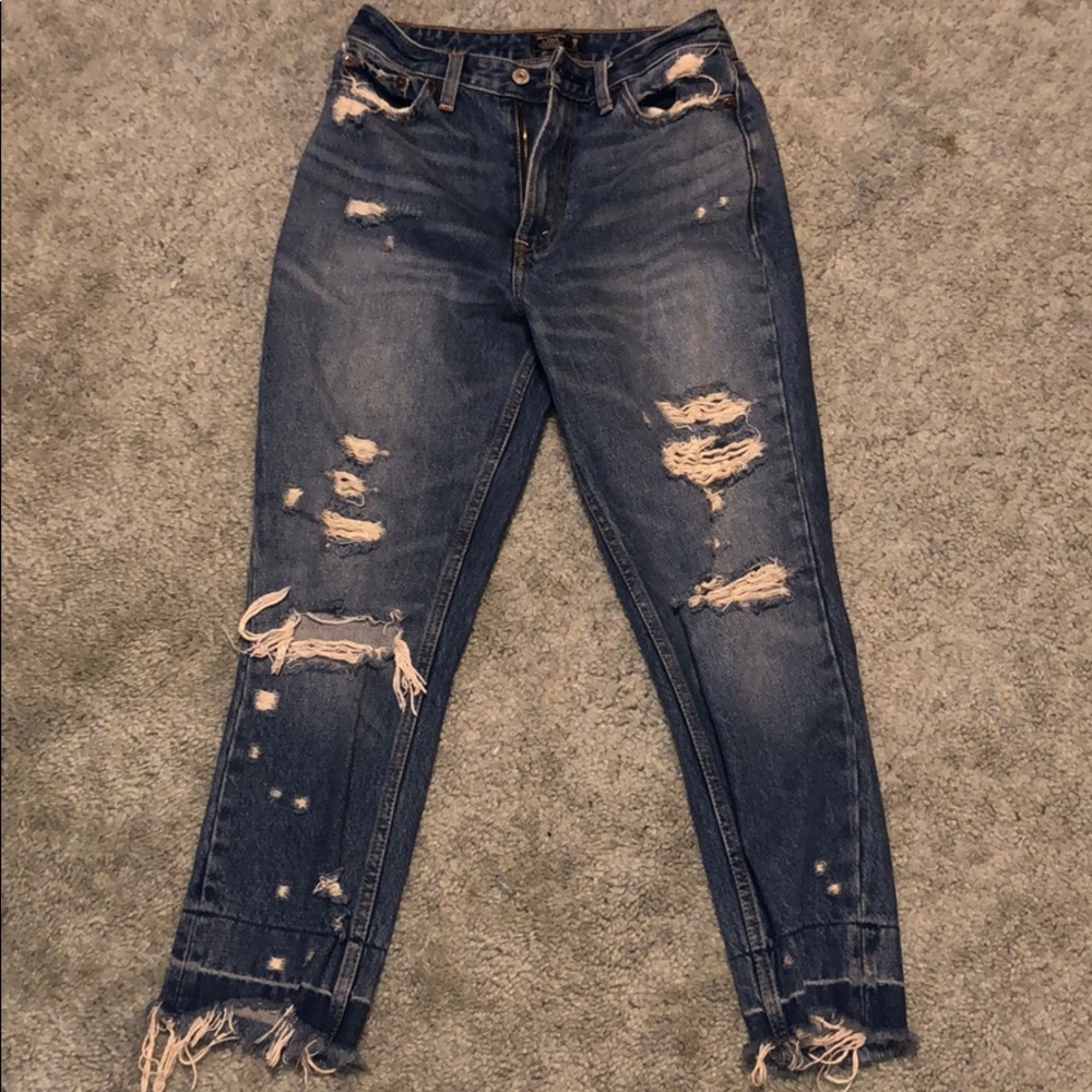 Ripper High Rise Mom Jeans